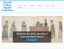 Tablet Screenshot of drc.oberlin.edu